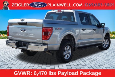 2022 Ford F-150 XL CREW CAB 4X4 360 CAMERA TOW TECH PKG CLASS IV