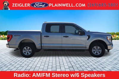 2022 Ford F-150 XL CREW CAB 4X4 360 CAMERA TOW TECH PKG CLASS IV