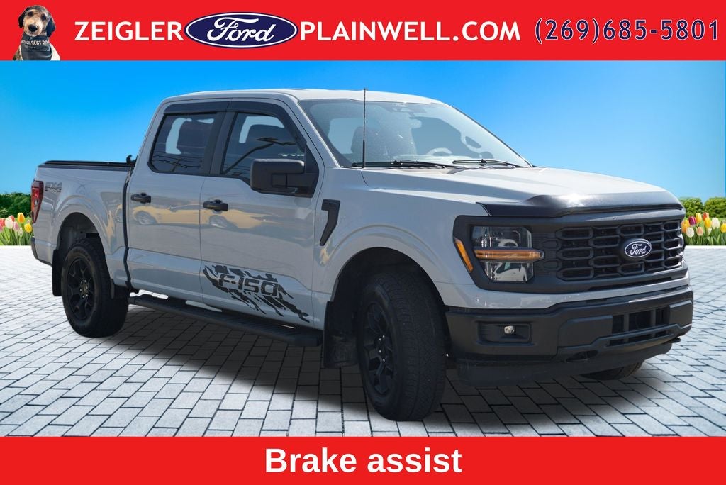 2024 Ford F-150 STX Crew Cab 4x4 Navigation Rear Camera 20" Wheels