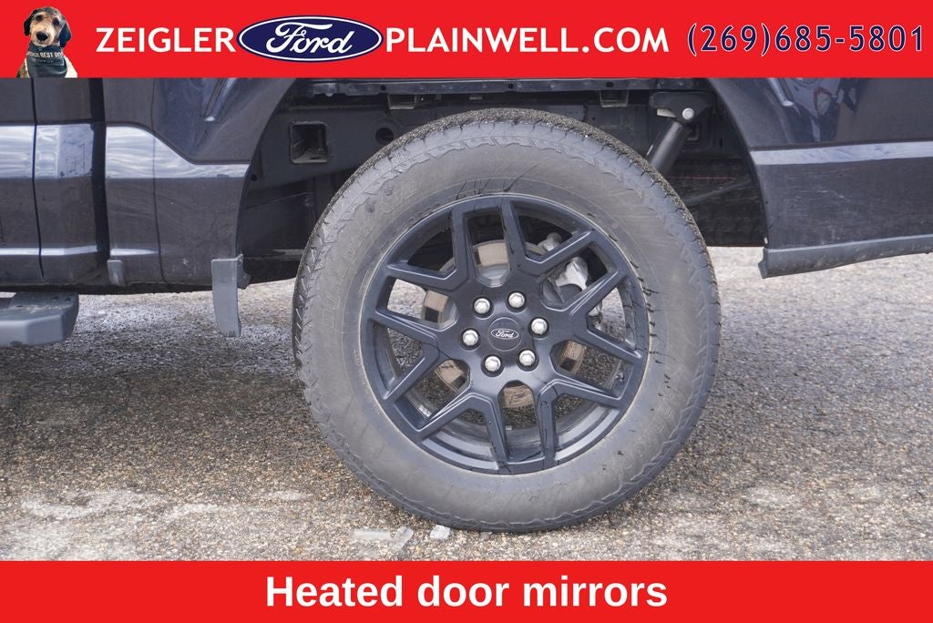 2024 Ford F-150 STX CREW CAB STX BLACK APPEARANCE PKG 20" WHEELS REAR