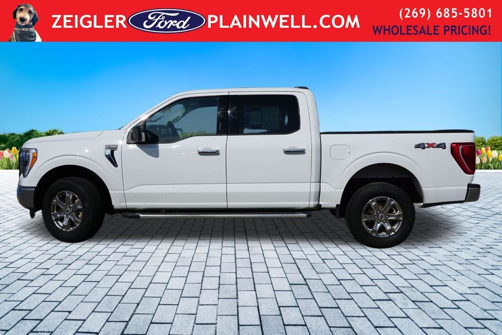 2022 Ford F-150 XLT Crew Cab 5.0L V8 Chrome Appearance 18" Wheels Tow