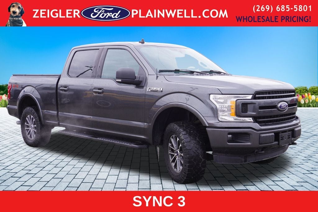2020 Ford F-150 XLT Crew Cab Fx4 Sport Pkg 5.0 Liter V8 Navigation Tow