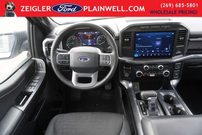 2023 Ford F-150 XLT HYBRID TWIN PANEL ROOF 20 ' BLACK ALLOYS REAR SLID