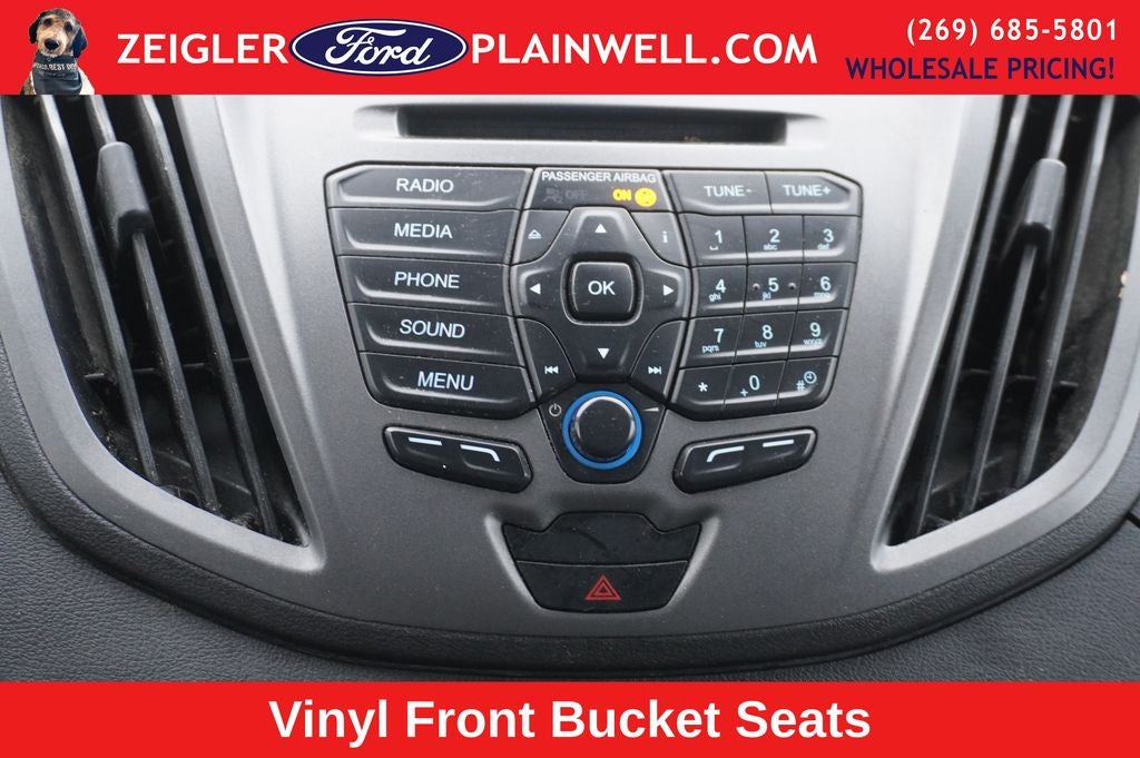 2019 Ford Transit-250 Base Extended Cargo Medium Roof V6 Rear Camera