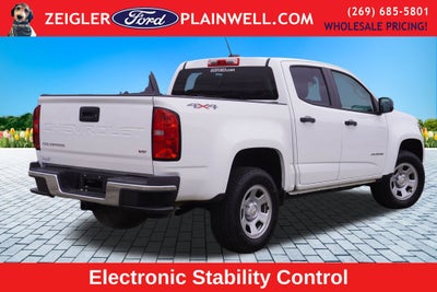 2022 Chevrolet Colorado Work Truck crew Cab 4x4 V6 Rear Camera