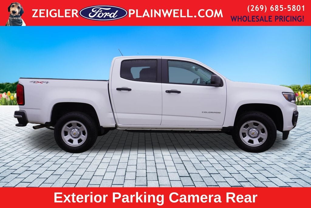 2022 Chevrolet Colorado Work Truck crew Cab 4x4 V6 Rear Camera