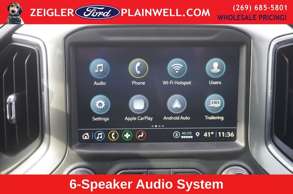 2021 Chevrolet Silverado 1500 RST Crew Cab 4x4 V8 5.3 Liter Leather