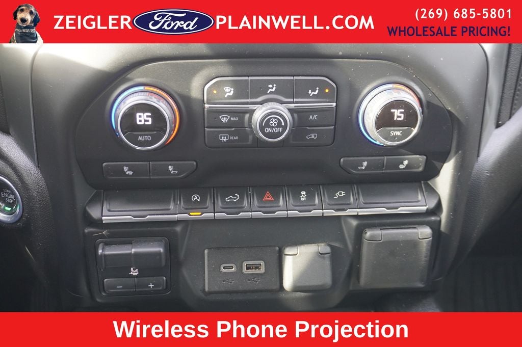 2021 Chevrolet Silverado 1500 RST Crew Cab 4x4 V8 5.3 Liter Leather