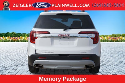 2023 GMC Acadia SLT LUX TECH & PREFERED PKG NAV 3RD ROW 4X4 TOW PKG