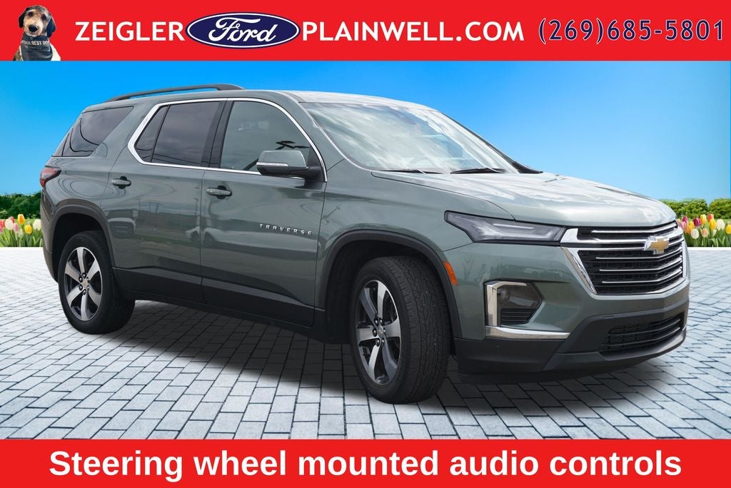 2023 Chevrolet Traverse LT Leather PREMIUM PKG AWD PANORAMIC ROOF NAV LEATHER TOW
