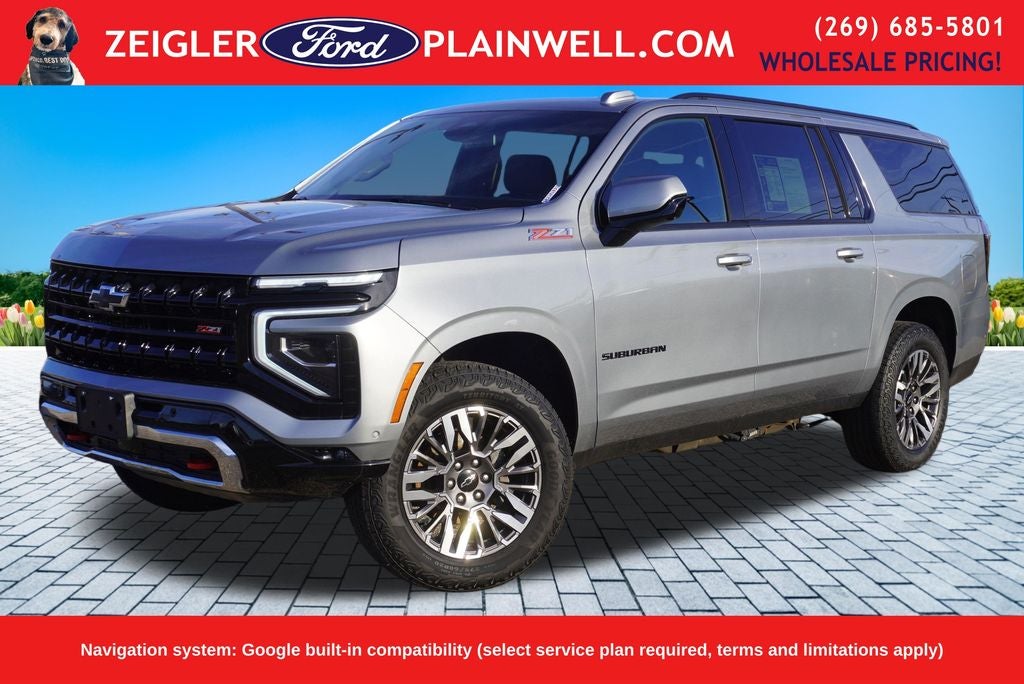 2025 Chevrolet Suburban Z71 Naigation Heated Leather 8 Passenger 3rd Row Rear