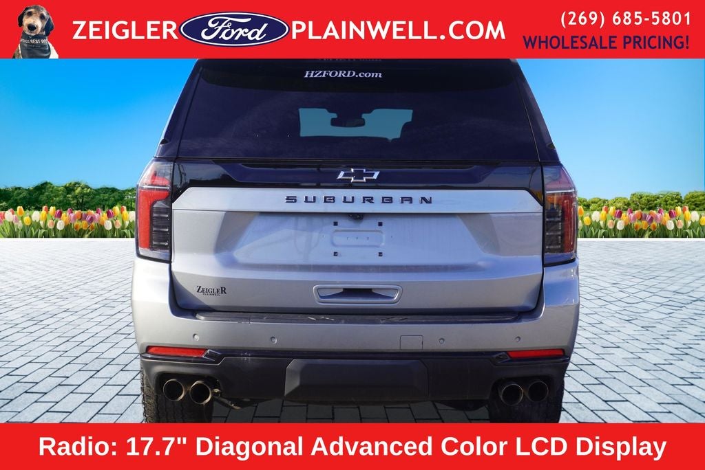 2025 Chevrolet Suburban Z71 Naigation Heated Leather 8 Passenger 3rd Row Rear
