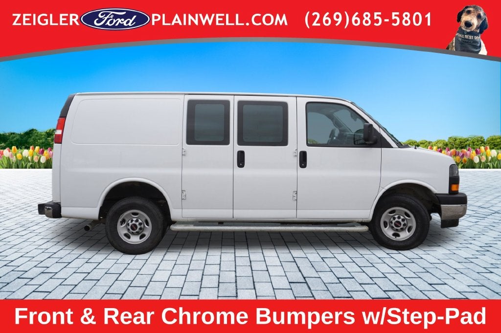 2025 GMC Savana 2500 Work Van Cargo Work Van Running Boards Rear Camera