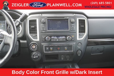 2018 Nissan Titan SL MIDNIGHT EDITION CREW CAB 4x4 LEATHER NAVIGATION 2