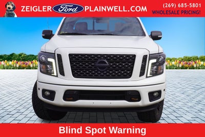 2018 Nissan Titan SL MIDNIGHT EDITION CREW CAB 4x4 LEATHER NAVIGATION 2