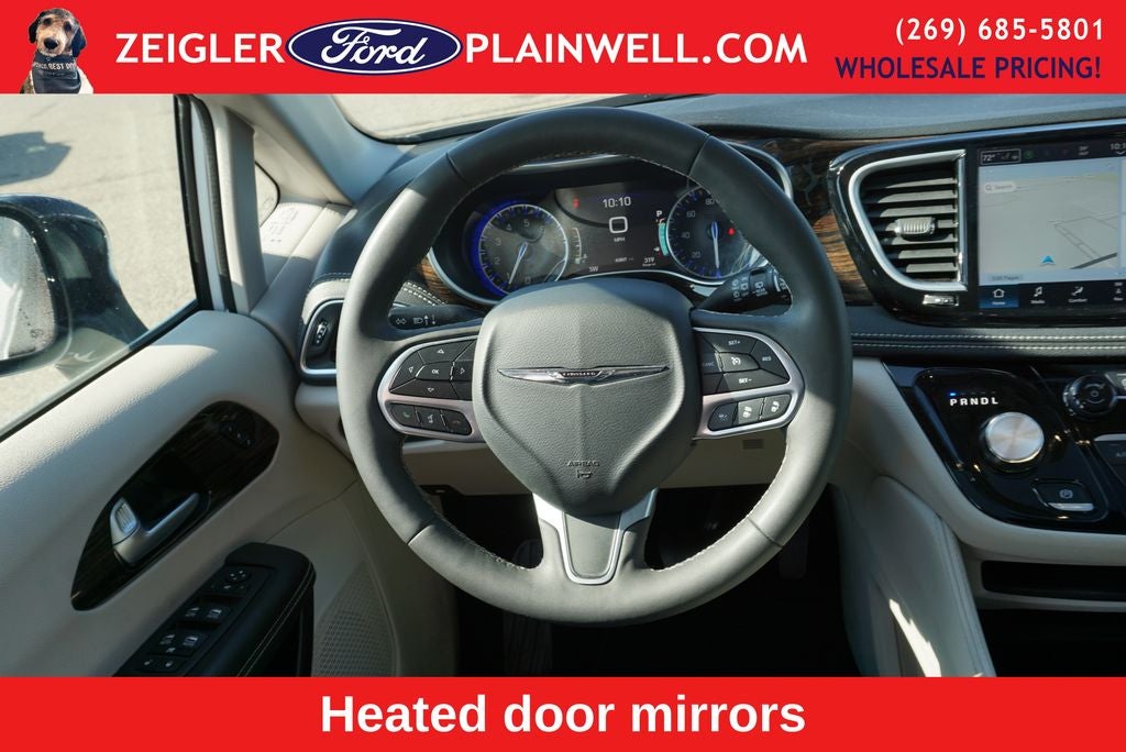 2024 Chrysler Pacifica Limited Power Moonroof Leather Rear Cameta Power Slider Do