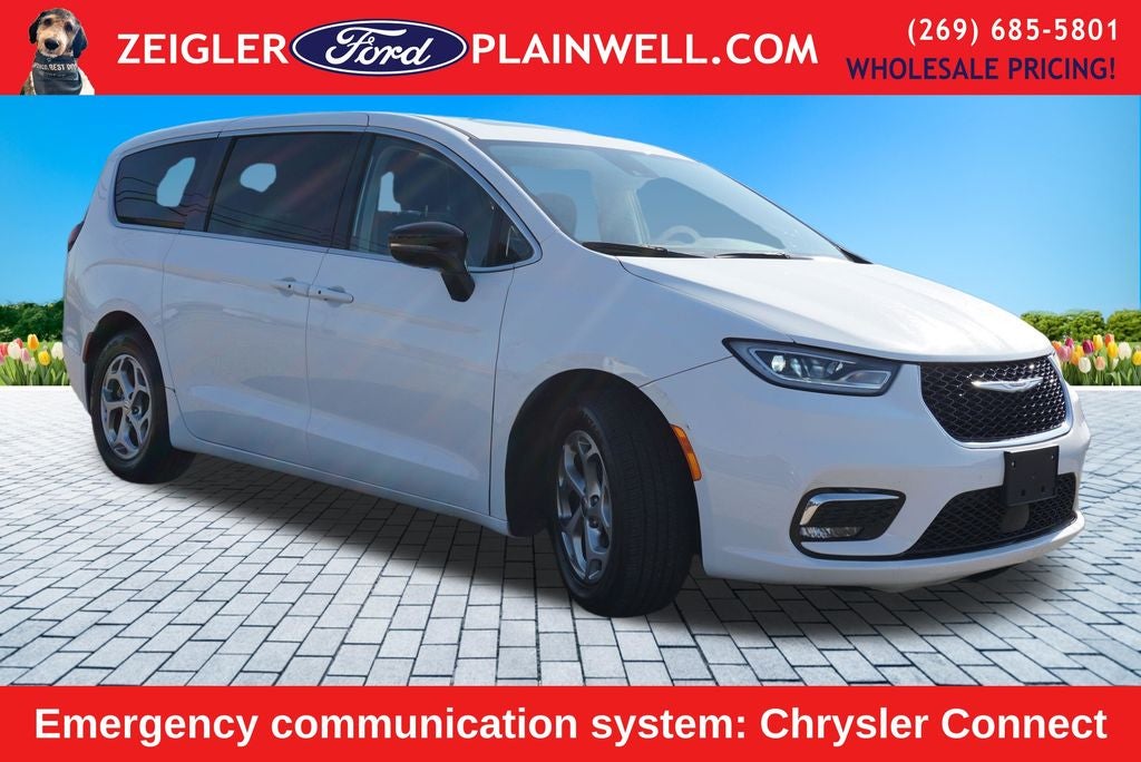2024 Chrysler Pacifica Limited Power Moonroof Leather Rear Cameta Power Slider Do