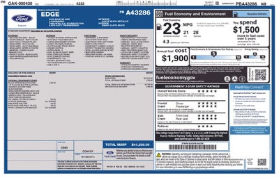 2023 Ford Edge SE AWD REAR CAMERA