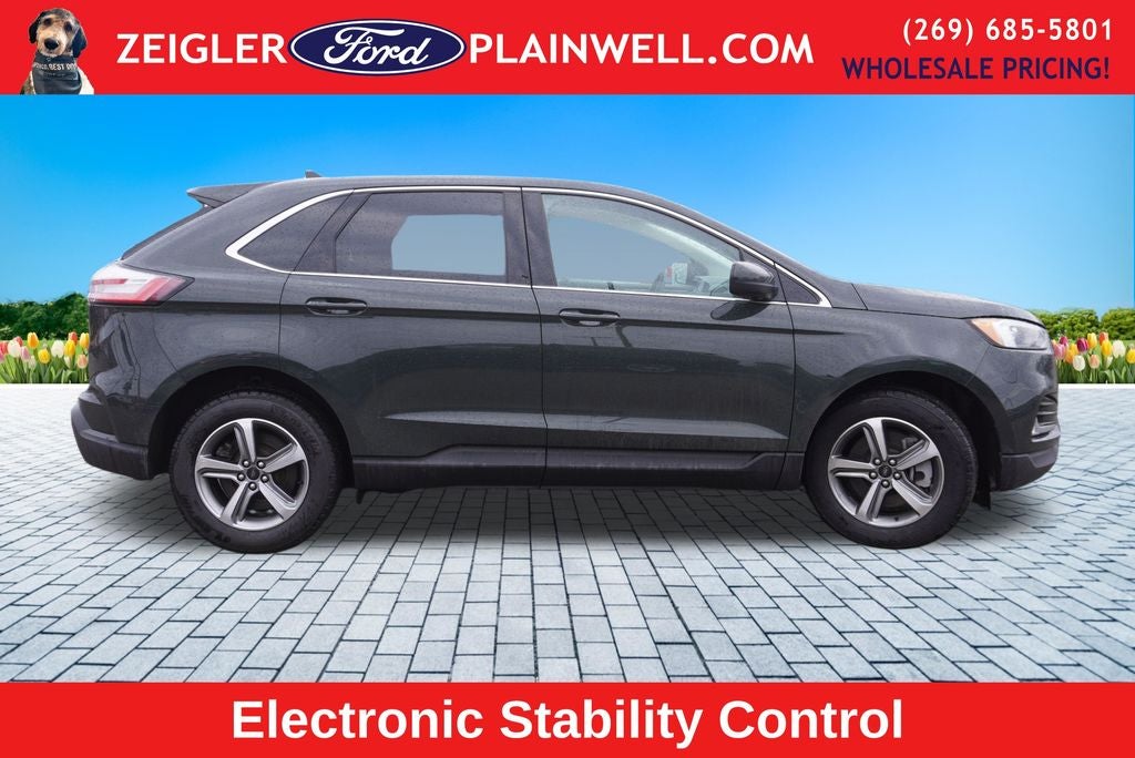 2024 Ford Edge SEL AWD Panoramic Vista Roof Heated Leather & Steering