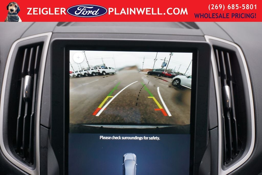2022 Ford Edge SEL AWD Leather Rear Camera Power Seat Alloys