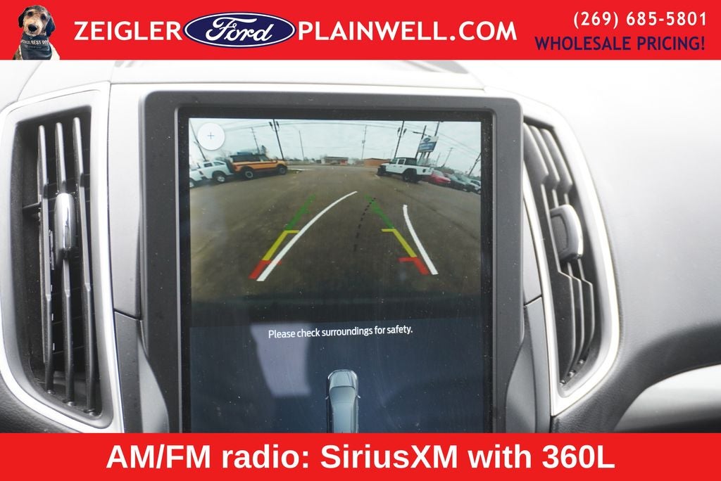 2024 Ford Edge SEL AWD PANORAMIC ROOF HEATED LEATHER & STEERING REAR