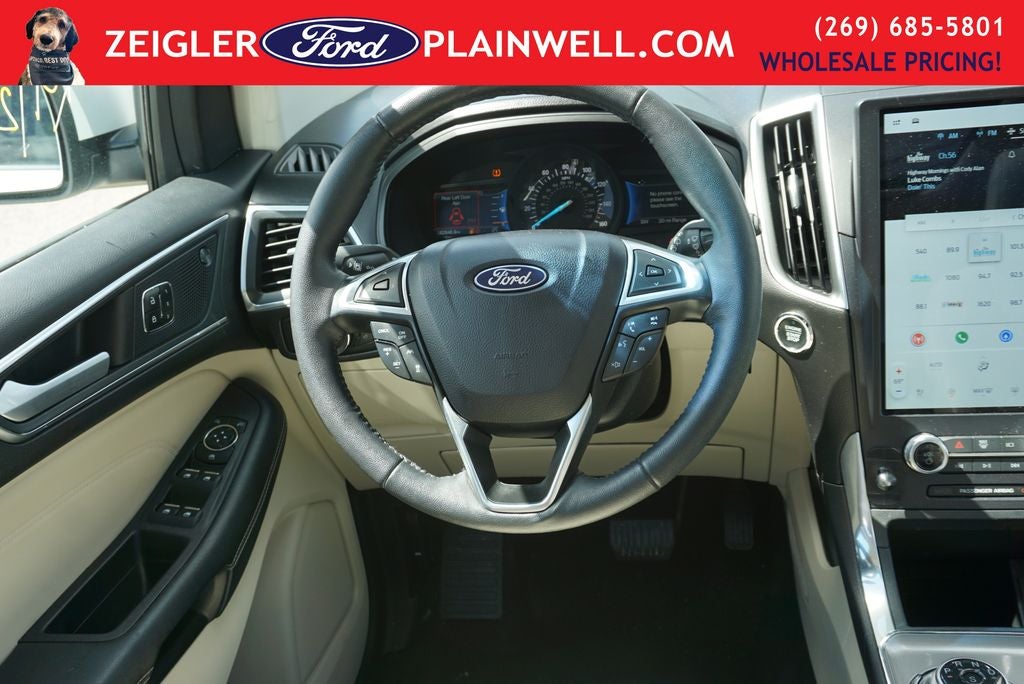 2024 Ford Edge Titanium AWD Panoramic Roof Heated Cooled Leather Navigatio