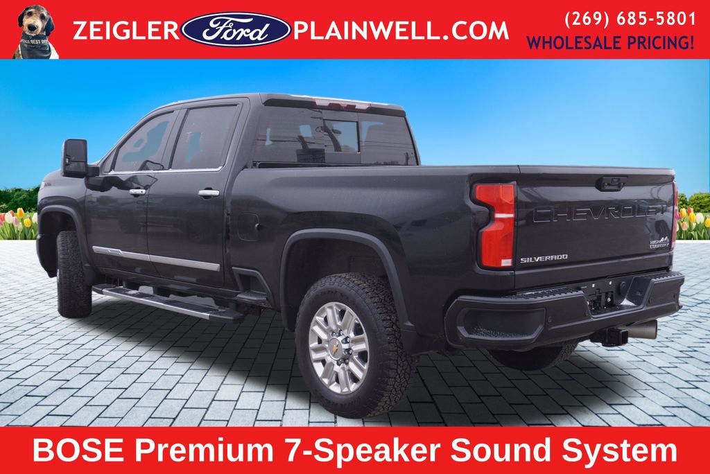 2024 Chevrolet Silverado 2500HD High Country Crew Cab 4x4 Duramax Turbo Diesel Leather Nav Moon