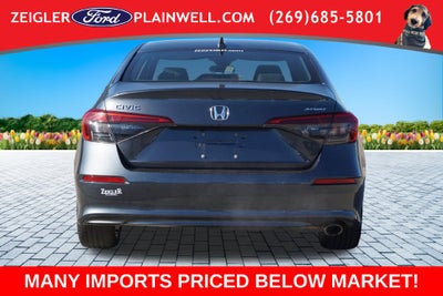 2023 Honda Civic Sport 2.0L DOHC COMBO SEATS ADPT CRUISE 18" BLACK WHEELS