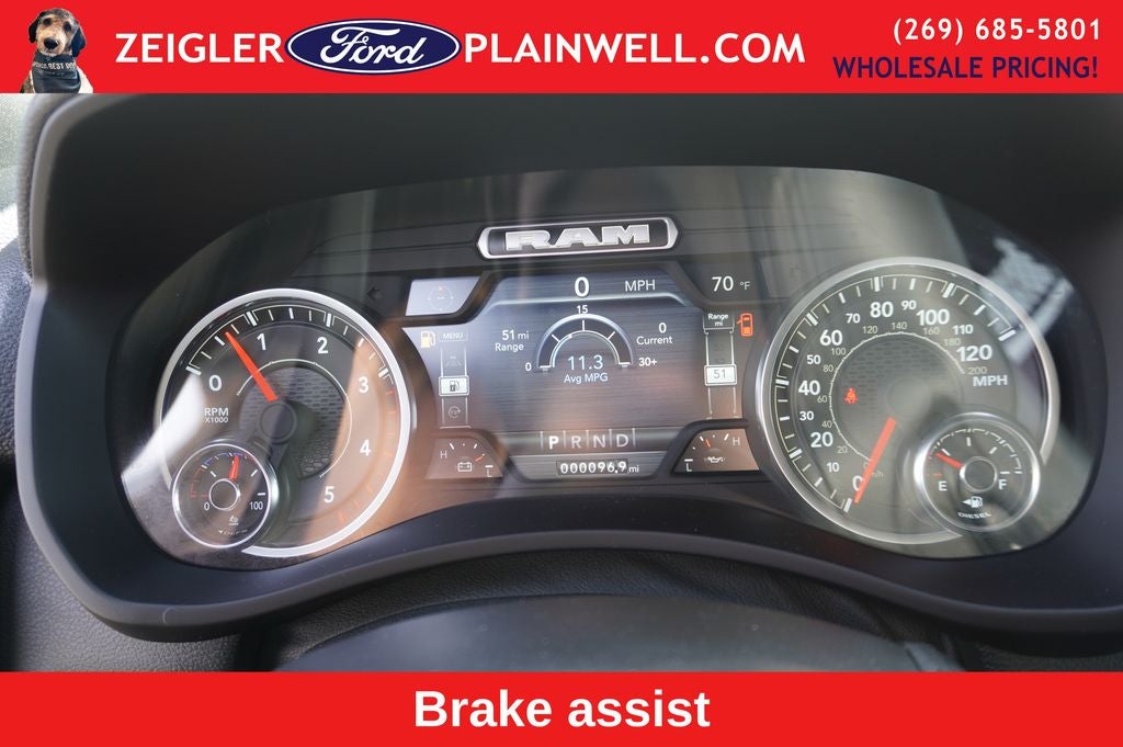 2024 RAM 3500 Tradesman CREW CAB 4X4 V8 6.7L CUMMINGS TURBO DIESEL