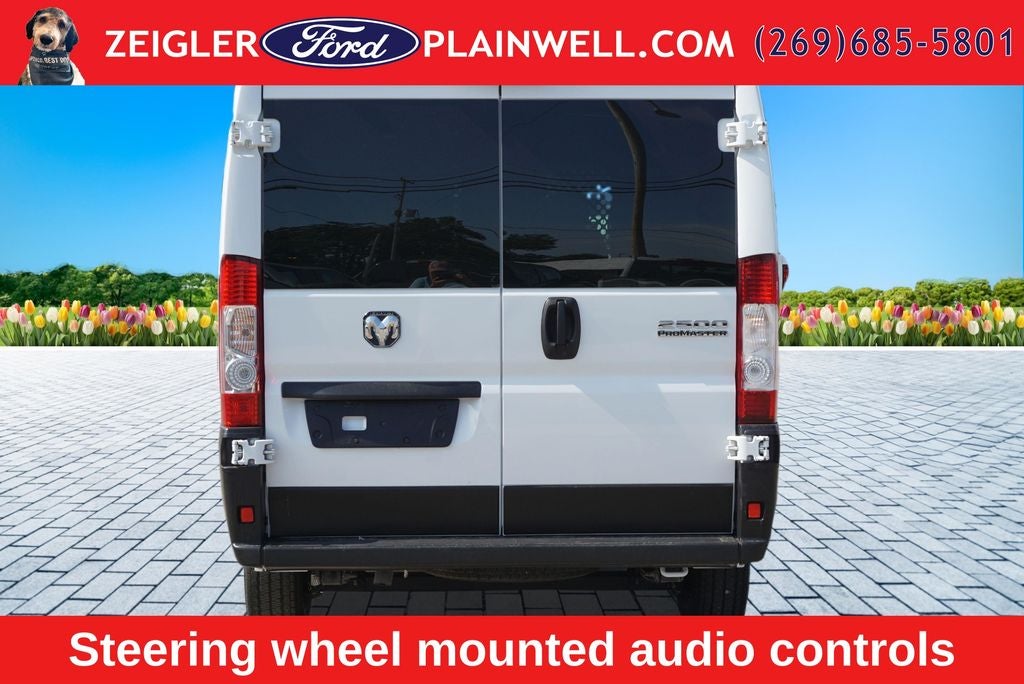2025 RAM ProMaster 2500 Base CARGO WORK VAN 136" WB LOW ROOF REAR CAMERA