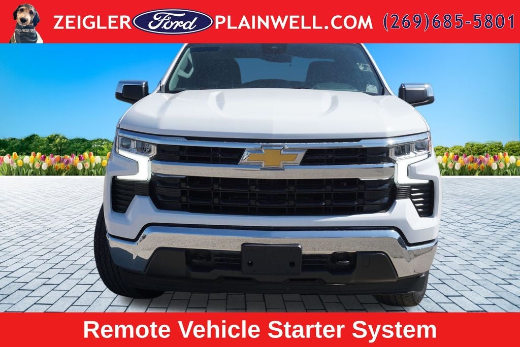 2023 Chevrolet Silverado 1500 LT CREW CAB 4X4 REAR CAMERA 20" PAINTED ALUMINUM WH