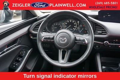 2024 Mazda Mazda3 2.5 S Carbon Edition AWD Moonroof Heated Red Leather Seats 18" Black Wh