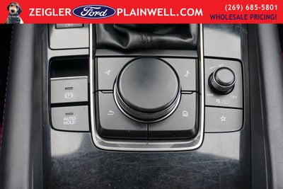 2024 Mazda Mazda3 2.5 S Carbon Edition AWD Moonroof Heated Red Leather Seats 18" Black Wh