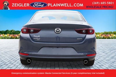 2024 Mazda Mazda3 2.5 S Carbon Edition AWD Moonroof Heated Red Leather Seats 18" Black Wh