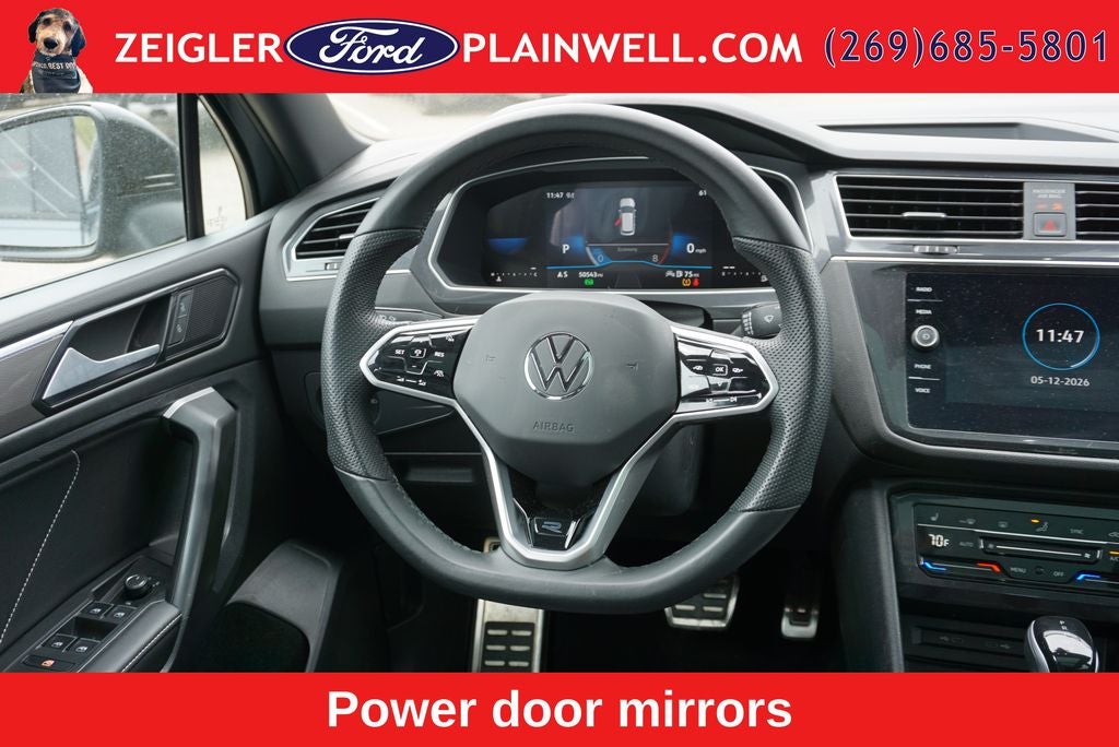 2023 Volkswagen Tiguan 2.0T SE R-Line Black AWD HEATED LEATHER POWER MOONROOF