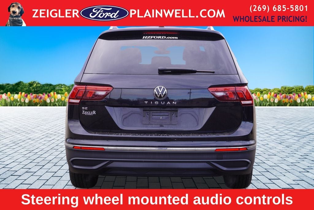 2024 Volkswagen Tiguan 2.0T SE Panoramic Moonroof Heated Leather Rear Camera 3rd