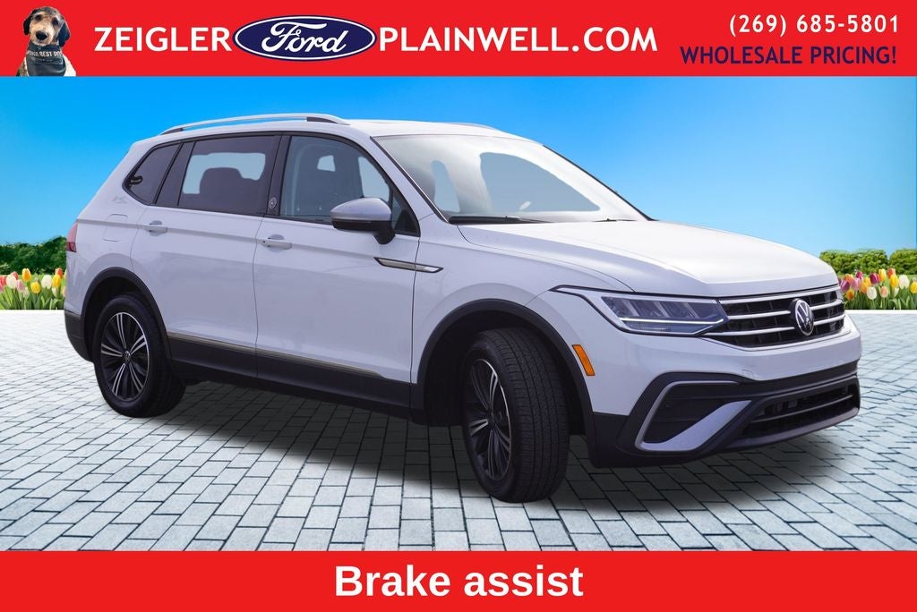 2024 Volkswagen Tiguan 2.0T Wolfsburg Edition Panoramic Moonroof Leather Rear Camera 3rd Row Sea