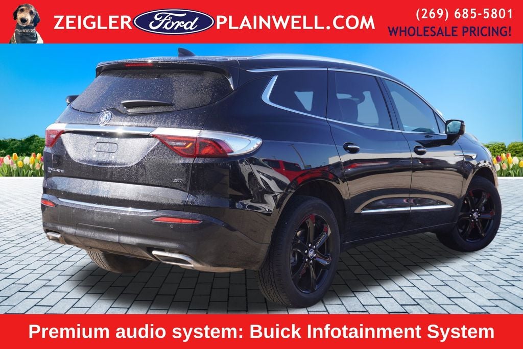 2023 Buick Enclave Essence Sport Touring Pkg AWD V6 Leather Black Wheels