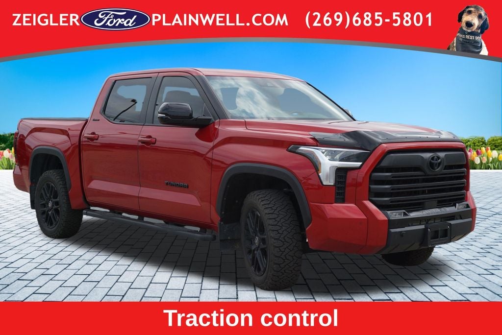 2025 Toyota Tundra Limited 4X4 V6 BLACK EDITION POWER MOONROOF LEATHER NAV
