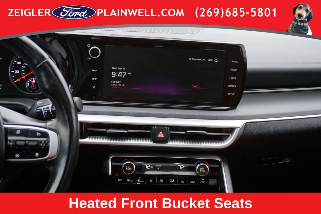 2023 Kia K5 GT-Line AWD GT LINE PREMIUM PKG PANOROOF RED LEATHER