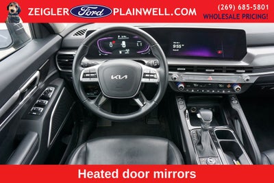 2025 Kia Telluride S V6 AWD Leather Power Moonroof Navigation Blis Blac
