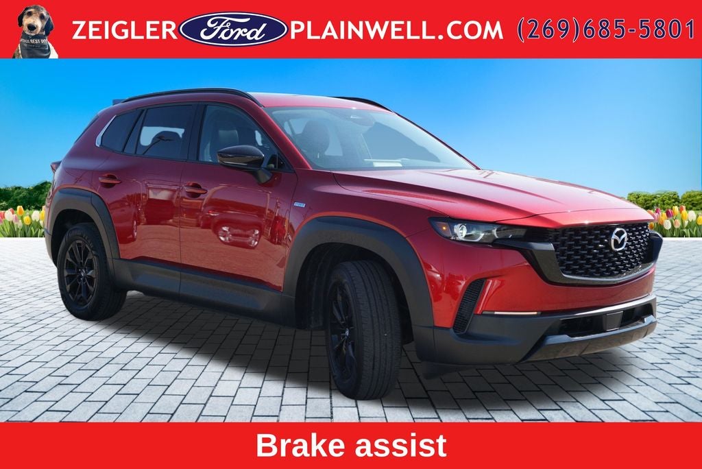 2025 Mazda Mazda CX-50 Hybrid Premium AWD Leather Moonroof Rear Camera