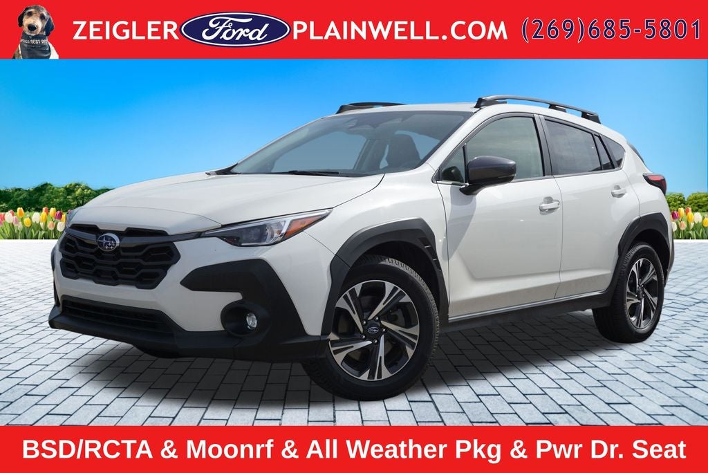 2024 Subaru Crosstrek Premium AWD Power Moonroof Power Seats Rear Camera