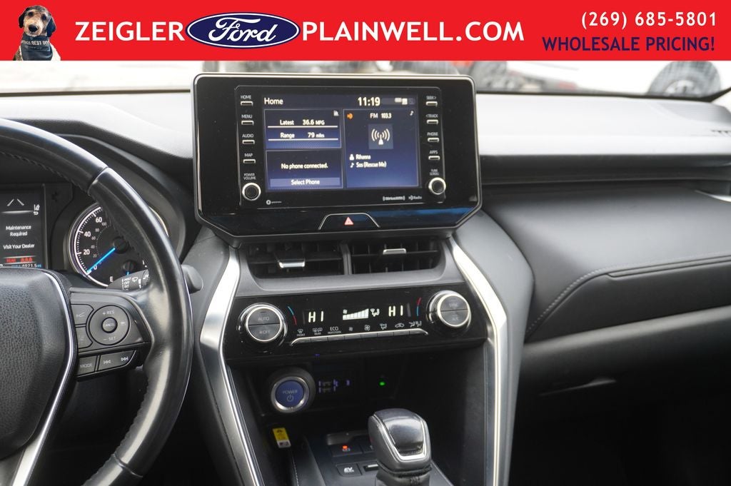 2022 Toyota Venza LE HYBRID AWD REAR CAMERA