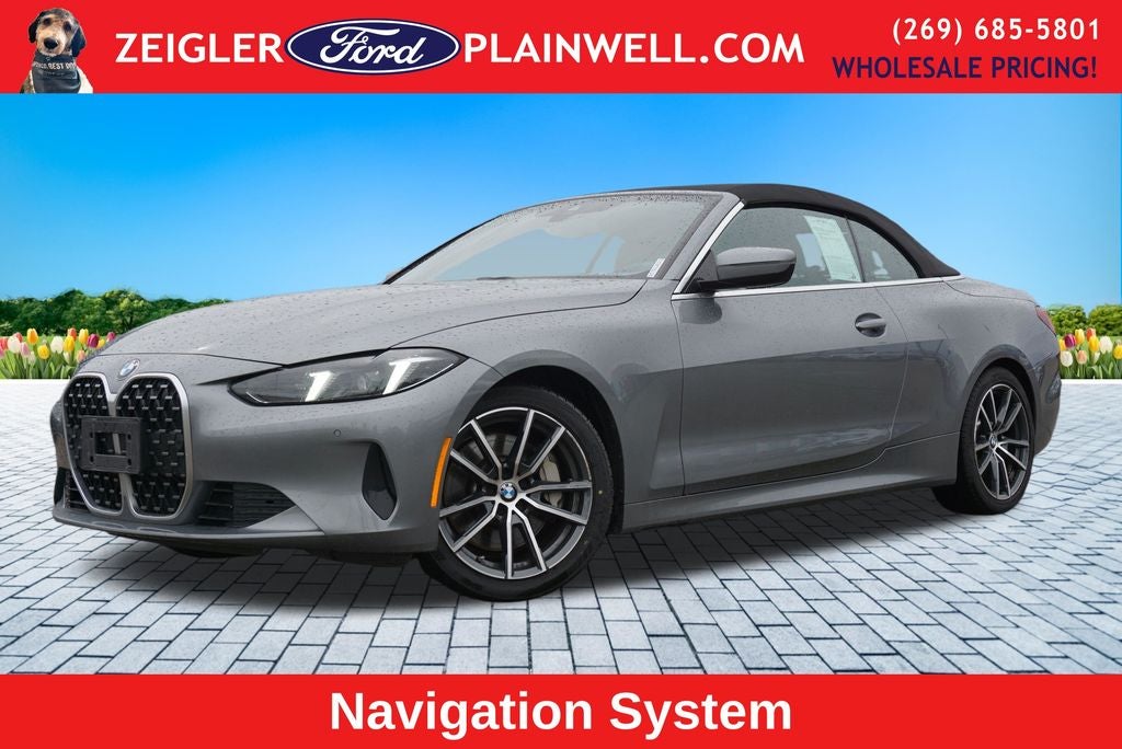 2025 BMW 4 Series 430i xDrive AWD CONVERTIBLE PREMIUM PKG NAVIGATION HEADS UP DI