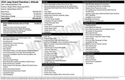 2023 Jeep Grand Cherokee L Altitude 4x4