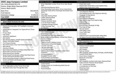 2025 Jeep Compass Limited