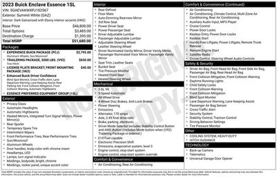 2023 Buick Enclave Essence AWD