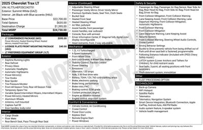 2025 Chevrolet Trax FWD LT