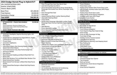 2024 Dodge Hornet R/T EAWD